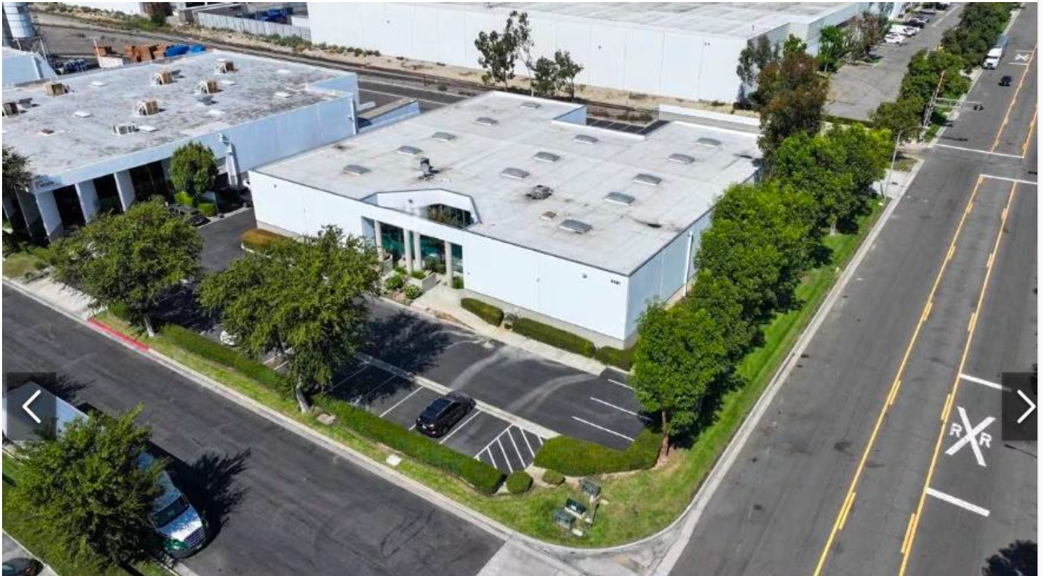 Solterra California facility, aerial view